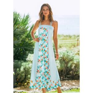 Cabana Life Palazzo Romper Sz M